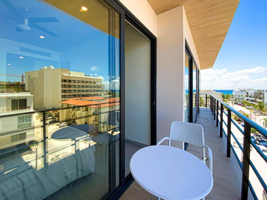 Beautiful + Luxury + Ocean View + Pool Daire Playa del Carmen Dış mekan fotoğraf