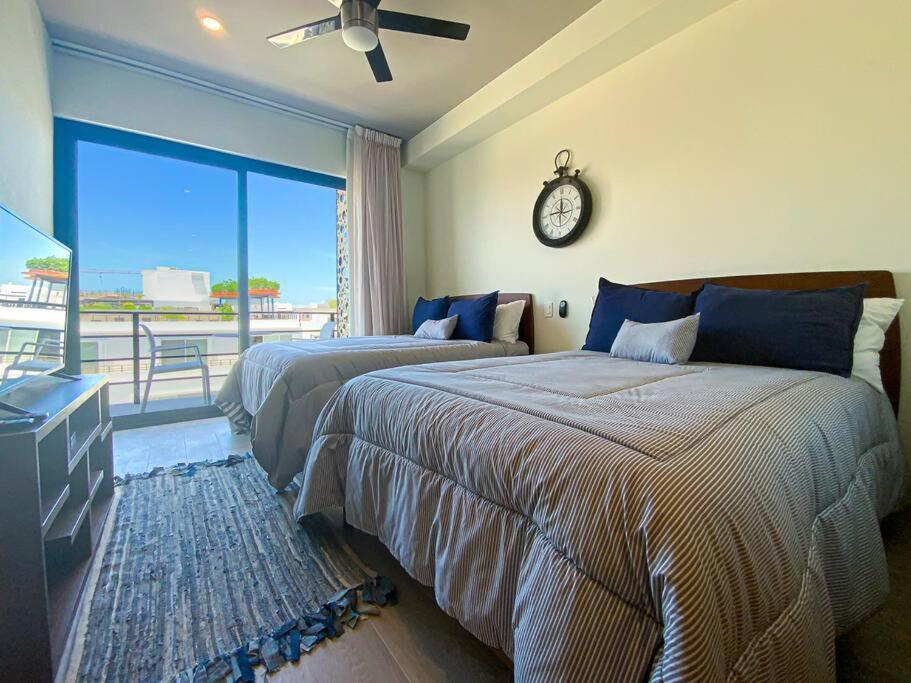 Beautiful + Luxury + Ocean View + Pool Daire Playa del Carmen Dış mekan fotoğraf